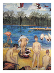 Some Famous Ladies on Vacation